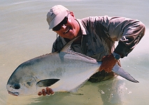 Dr. Curt Johnston with a very nice permit