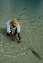 guide with bonefish