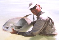 Dr. Curt with another Ascension Bay permit
