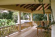 Machaca Hill Lodge verandah