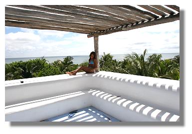 Playa Blanca Main Lodge Roof  Top
