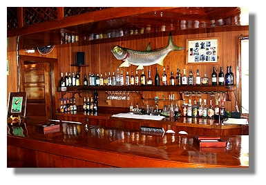Turneffe Island Main Lodge Bar